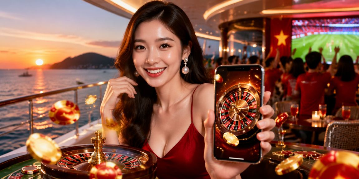 Người chơi roulette tại Vũng Tàu bên tách cà phê buổi sáng